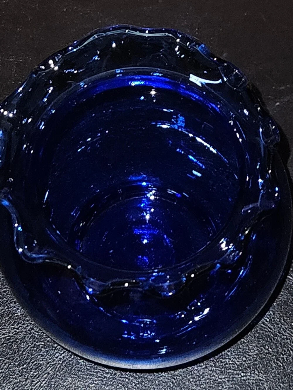 Vintage  Indiana Glass Cobalt Blue 